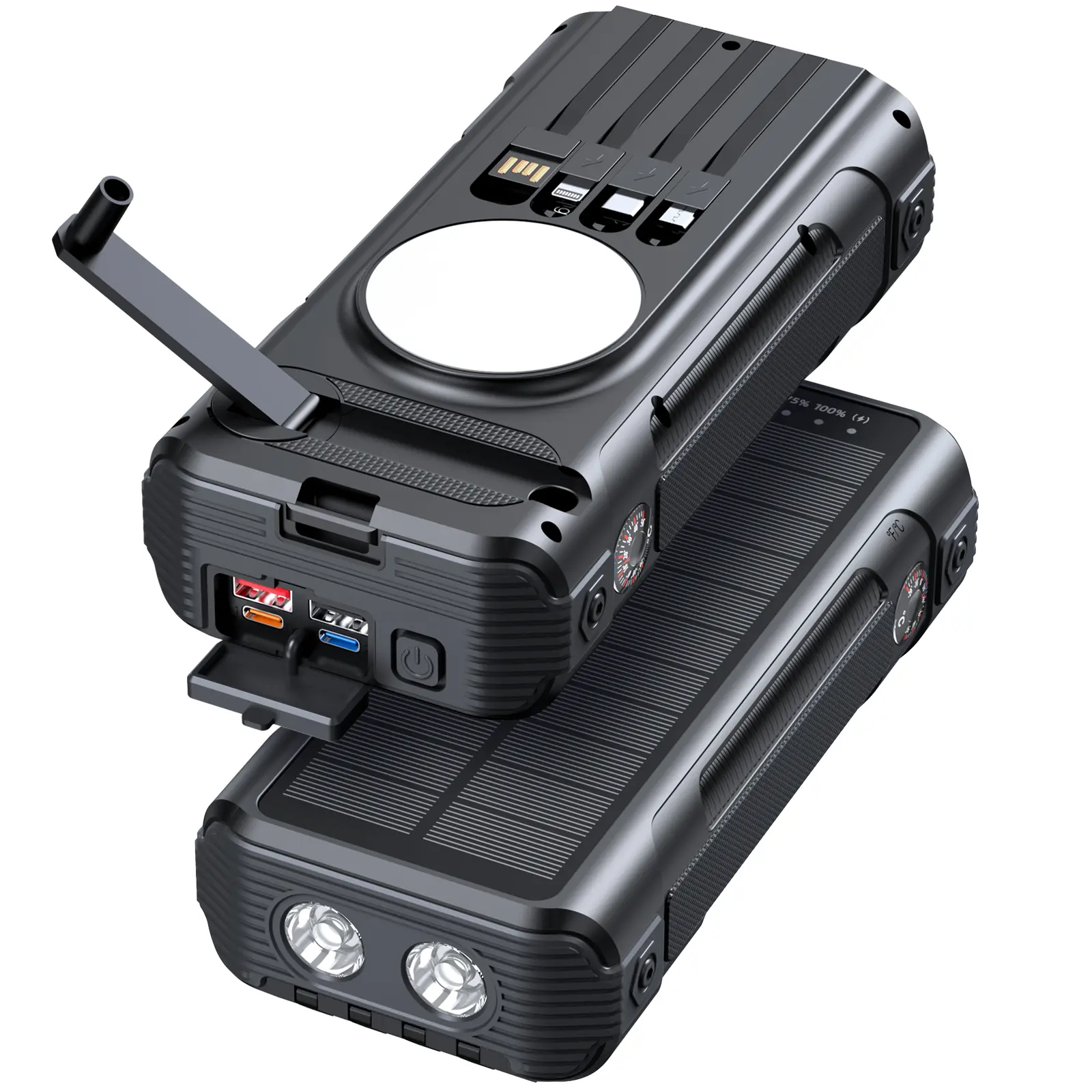 Accessories, battery pack, charger, multifunctional high-power, rechargeable battery power supply, wireless battery pack, ultra large capacity, fast charging usb type-c