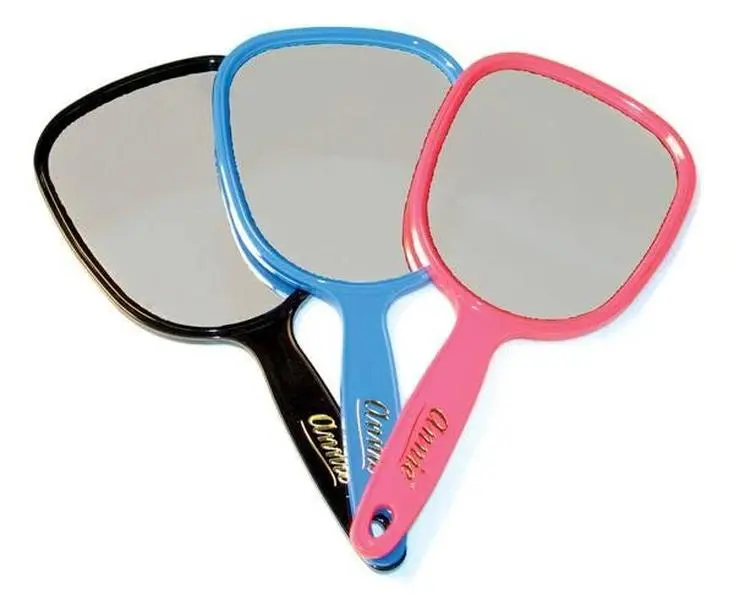 Annie #3006 XS Handheld Mirror - Fashion Accessory for Hair Extensions & Wigs, Mirror for Purse, Handheld Mirrors