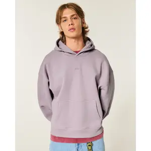 Hollister Feel Good Super Boxy Logo Hoodie