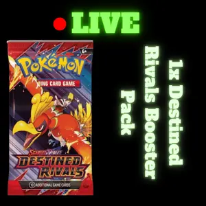 [OPENED LIVE] 1x Destined Rivals Booster Pack
