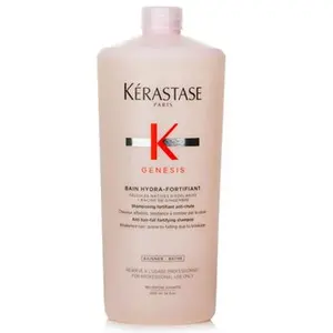 Kérastase Genesis Bain Hydra-Fortifiant Anti Hair-Fall Fortifying Shampoo (Weakened Hair, Prone To Falling Due To Breakage)，1000ml
