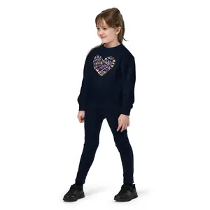 Grateful Heart Youth Girls' Crewneck Sweatshirt