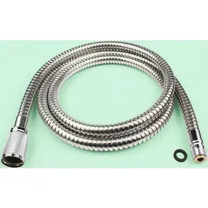 59-Inch Chrome Spray Hose Replacement - Pull Out Kitchen Faucet Hose for Grohe - Durable Stainless Steel Braided - Universal Fit for Alira, Ladylux, Euro Plus - Easy Installation, Leak-Proof Design Bronze Pressure Vacuum Breaker with Shutoff