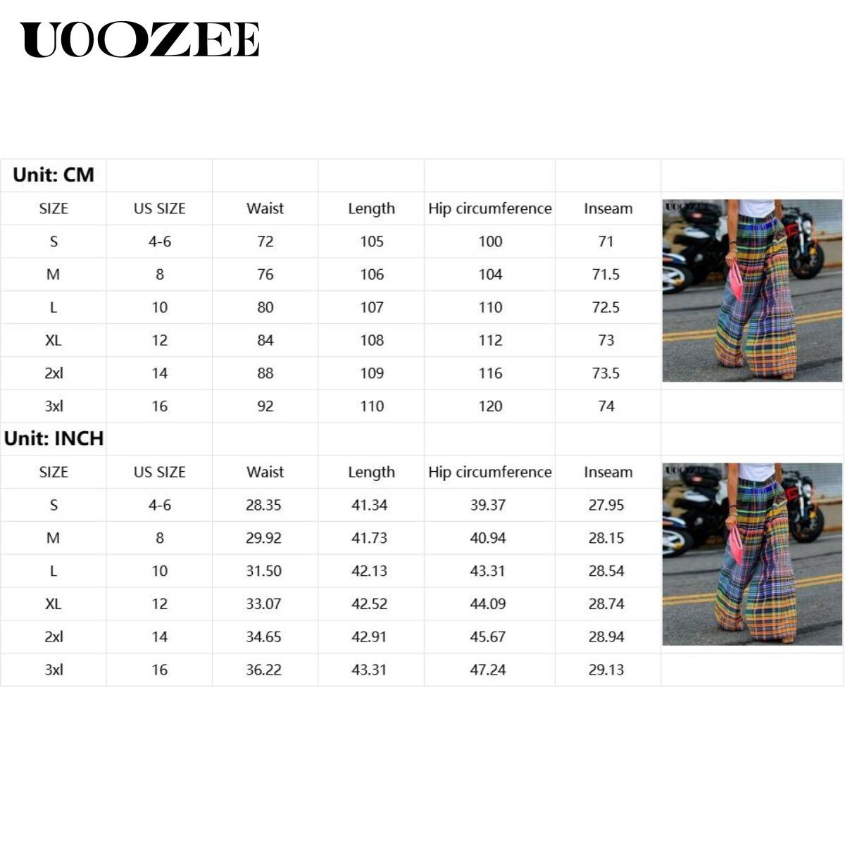 Women's Spring Fashion Women's Wide Leg Chic Wide Leg Checkerboard Print Casual Pants, Slightly Smaller Size, Comfortable for Daily Commuting