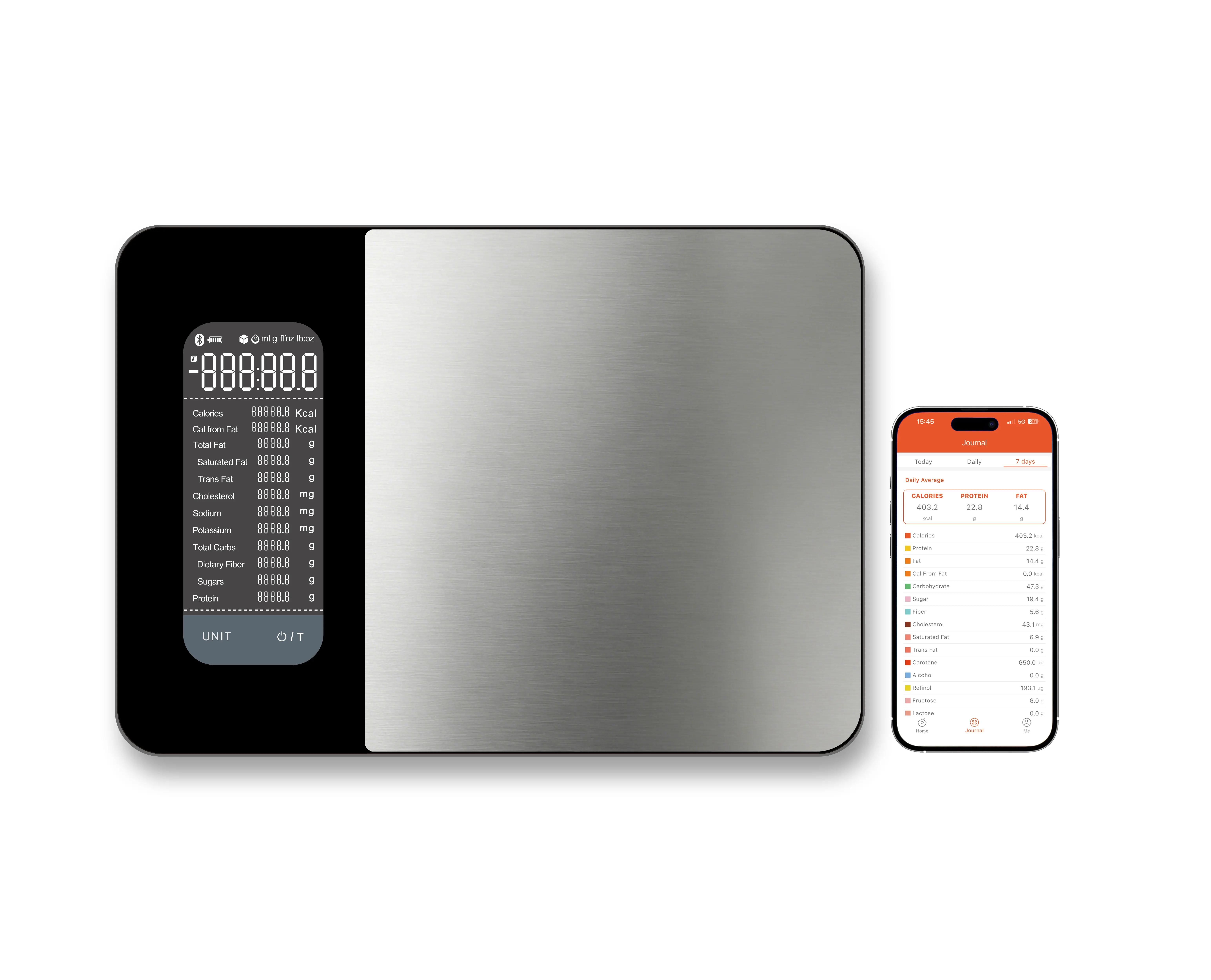2026 AI Smart Food Scale - 31 Nutrient Facts Auto Scan, Calorie Counter for Meal Prep & Fitness, Compact Stainless Steel Design (SummerWins, DFYD, DealsForYouDays)