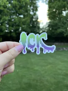 Ick Vinyl Sticker