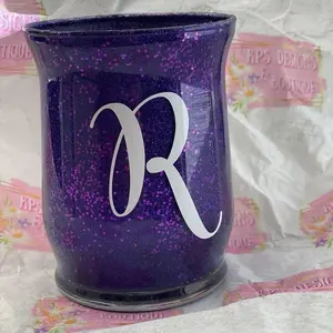 Glitter cup