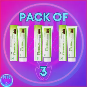 Eternal Whitening Fresh Mint SB Toothpaste for Oral Care - Pack of 3