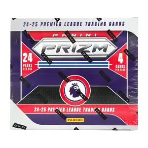 X (1 Box) 2024/25 Panini Prizm Premier League EPL Soccer 24-Pack Retail Box