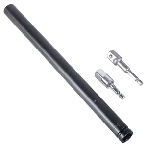 9/16" Socket Tool With Hexagonal Shank For Extended Reach Overhead Applications