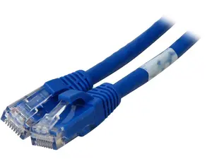 C2G 03978 Cat6 Cable - Snagless Unshielded Ethernet Network Patch Cable, Blue (12 Feet, 3.65 Meters)
