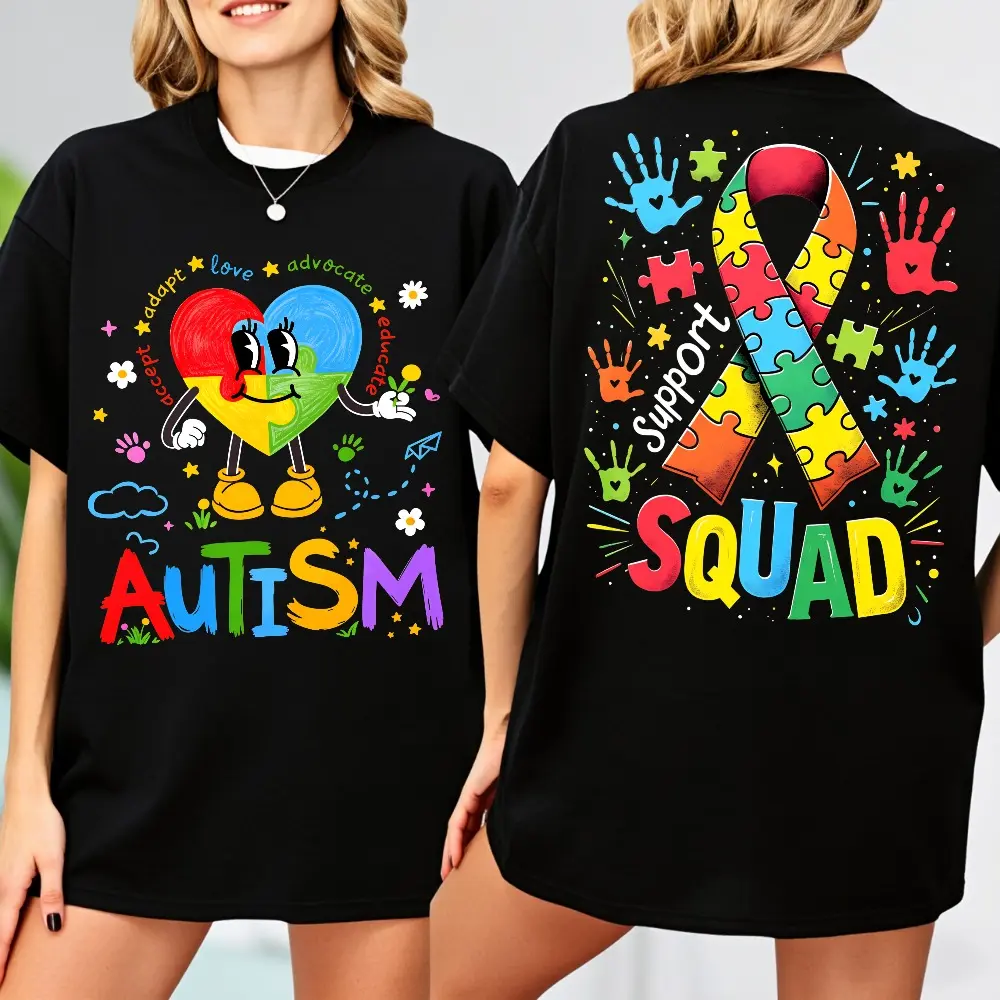Autism Awareness T-shirt, Autism Acceptance T-shirt, Neurodiversity T-shirt, Special Education Teacher Shirt, Inclusion Advocate T-shirt, Sped Gift  Black Tshirt