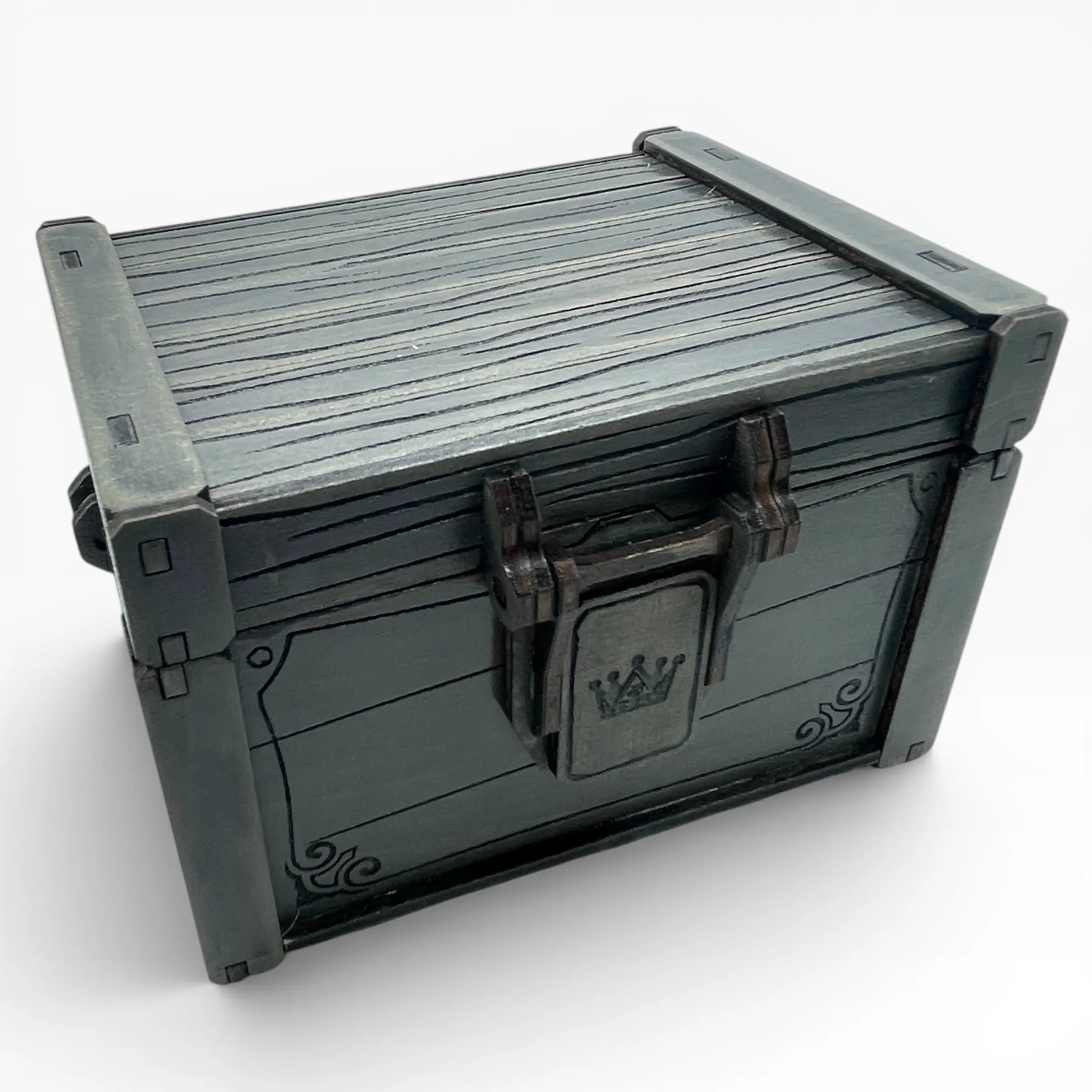 Laser Cut Treasure Chest - Wood Stash Box