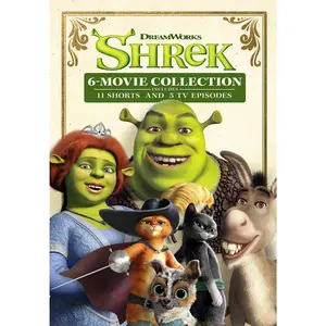 Shrek 6-Movie Collection  [DVD Video Disc] Boxed Set, Dolby, Dubbed, Slipsleeve Packaging, Subtitled, Ac-3/Dolby Digital