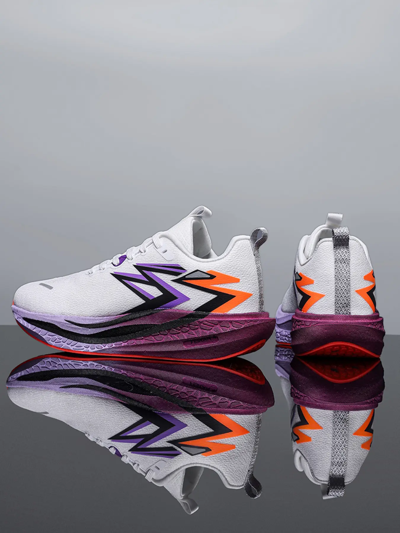 Full Carbon Plate Racing Running Shoes, Sports Running Shoes, Breathable Running Sneakers (32-45 Sizing) - Lycra Mesh Upper + Supercritical Foam Sole + Anti-Slip Outsole, For Training & Daily Jogging, Sustained Rebound, Stable Cornering