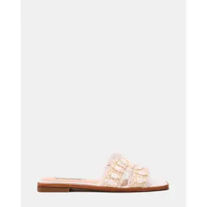 Steve Madden HADYN SHELL BONE RAFFIA