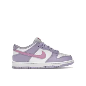 Nike Kid's Dunk Low Lilac Bloom, from StockX