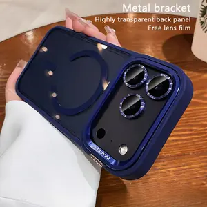 Synchronous Iteration iPhone 17 Pro Max Case, Smartphone Case, Multi-Functional Full Body Magnetic Protection, Ergonomic Design Grip, Magnetic Icon Process Durable Anti-Scratch, Hidden Metal Bracket Stand, Camera Lens Cover, MagSafe, Phone-Necessity