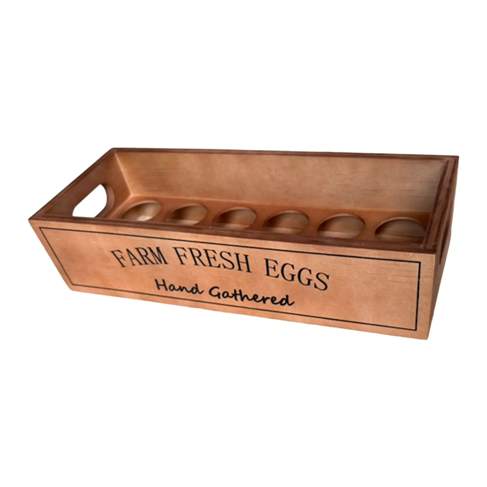 Wooden Egg Rack, Rustic Style Home Storage Basket, Farmhouse, Suitable for Food Storage Cabinets, Ideal for Moving Celebrations, Decorative Storage Organizers, Kitchen Organizers and Storage