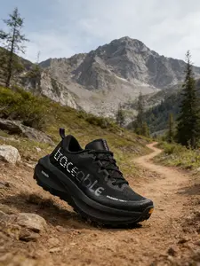 Unisex Outdoor Trail Running Shoes, Spring Summer Breathable Mesh Sports Sneakers, Wide Net Airflow Hiking Shoes