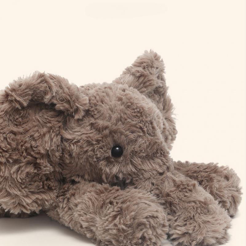 Jimny Elephant Plush Toy Cute Doll Super Soft Sleep Hug Ragdoll Birthday Gift for Kids