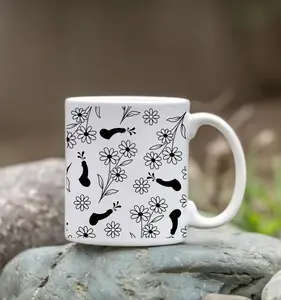 Funny Floral Willy Coffee Mugs