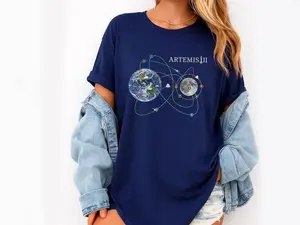 Artemis II 2026 Rocket Launch T-Shirt, Future Moon Mission Tee, Space Exploration Hoodie, Science Gift