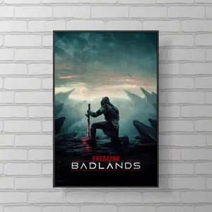 Predator Badlands Movie Poster -Wall Art -Limited Collection - Print -Home Decor -Gift Idea