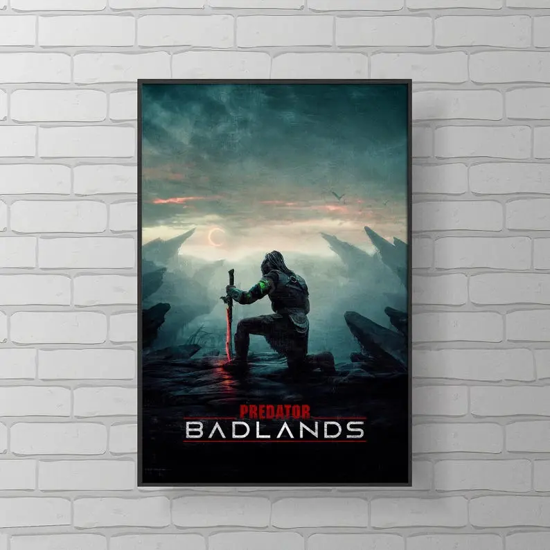 Predator Badlands Movie Poster -Wall Art -Limited Collection - Print -Home Decor -Gift Idea