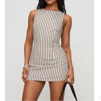 Walmart Striped Dress TikTok Shop