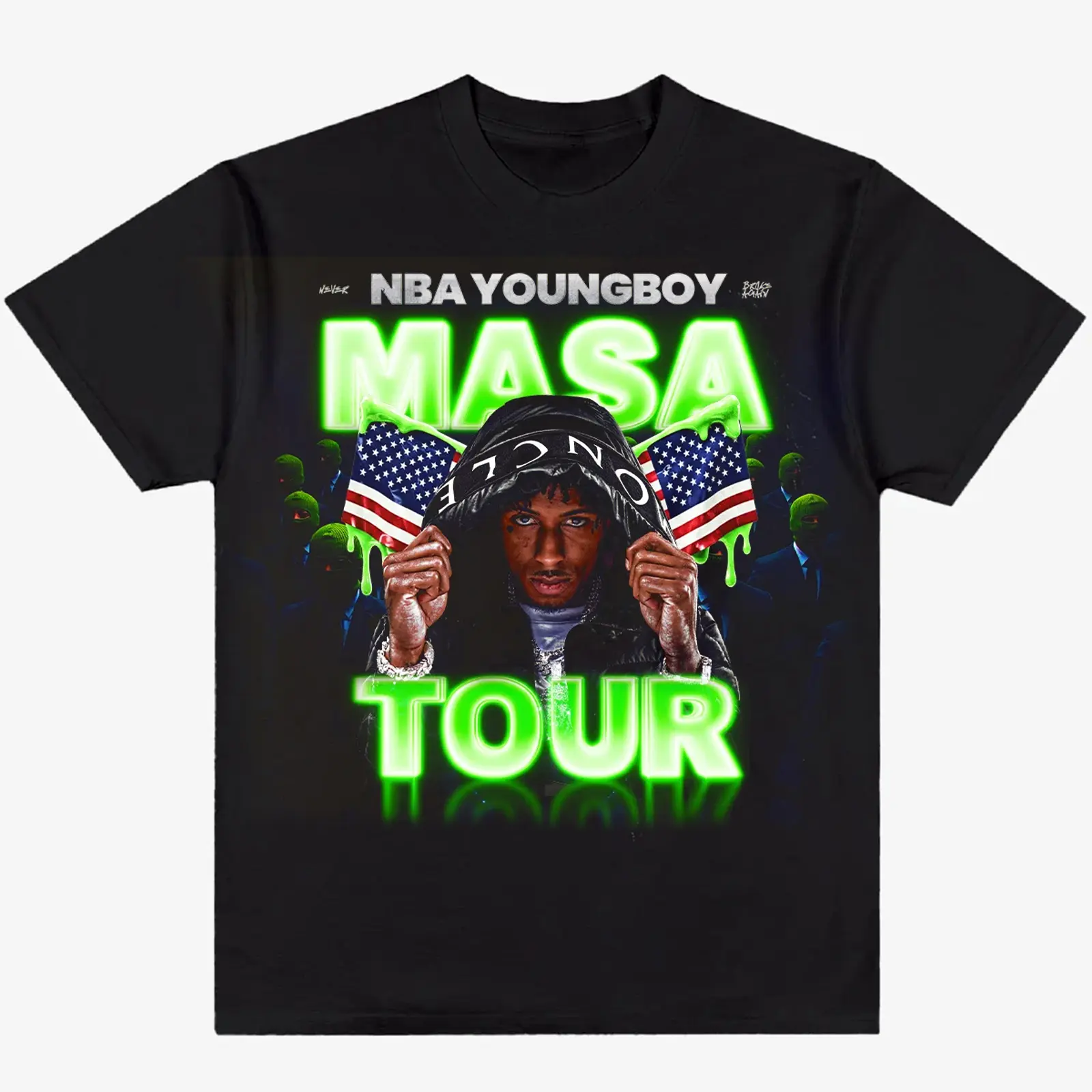 YoungBoy – MASA TOUR Unisex Fan Style Softstyle T-Shirt