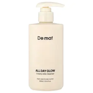 De:maf All Day Glow, Creamy Milk Cleanser, 10.14 fl oz (300 ml)