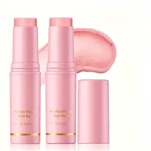 [BUY 1GET 1 FREE] Pink Collagen Volume Multi Balm | All-in-One Volufiline,  NAD Stick for Youthful-Looking Skin, Helps Reduce the Appearance of Fine Lines, Firming Care | For Under-Eyes, Neck, Forehead, Smile Lines & Lip Care | Korean Skincare крем лица