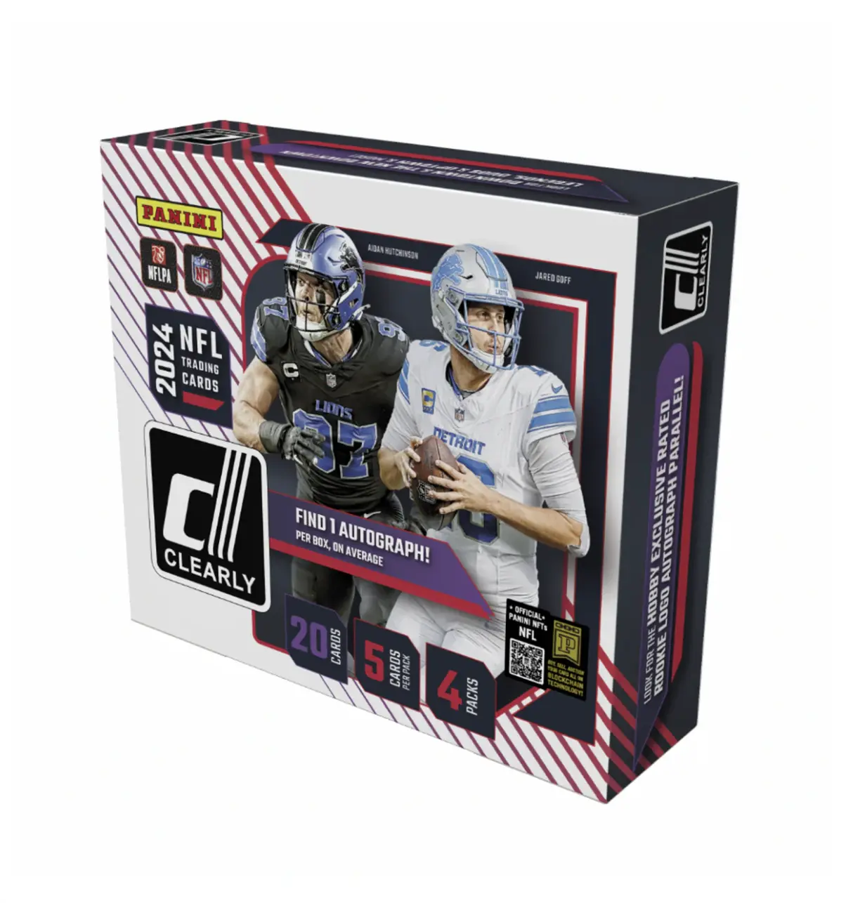 2024 Panini Donruss Clearly Football Hobby Box