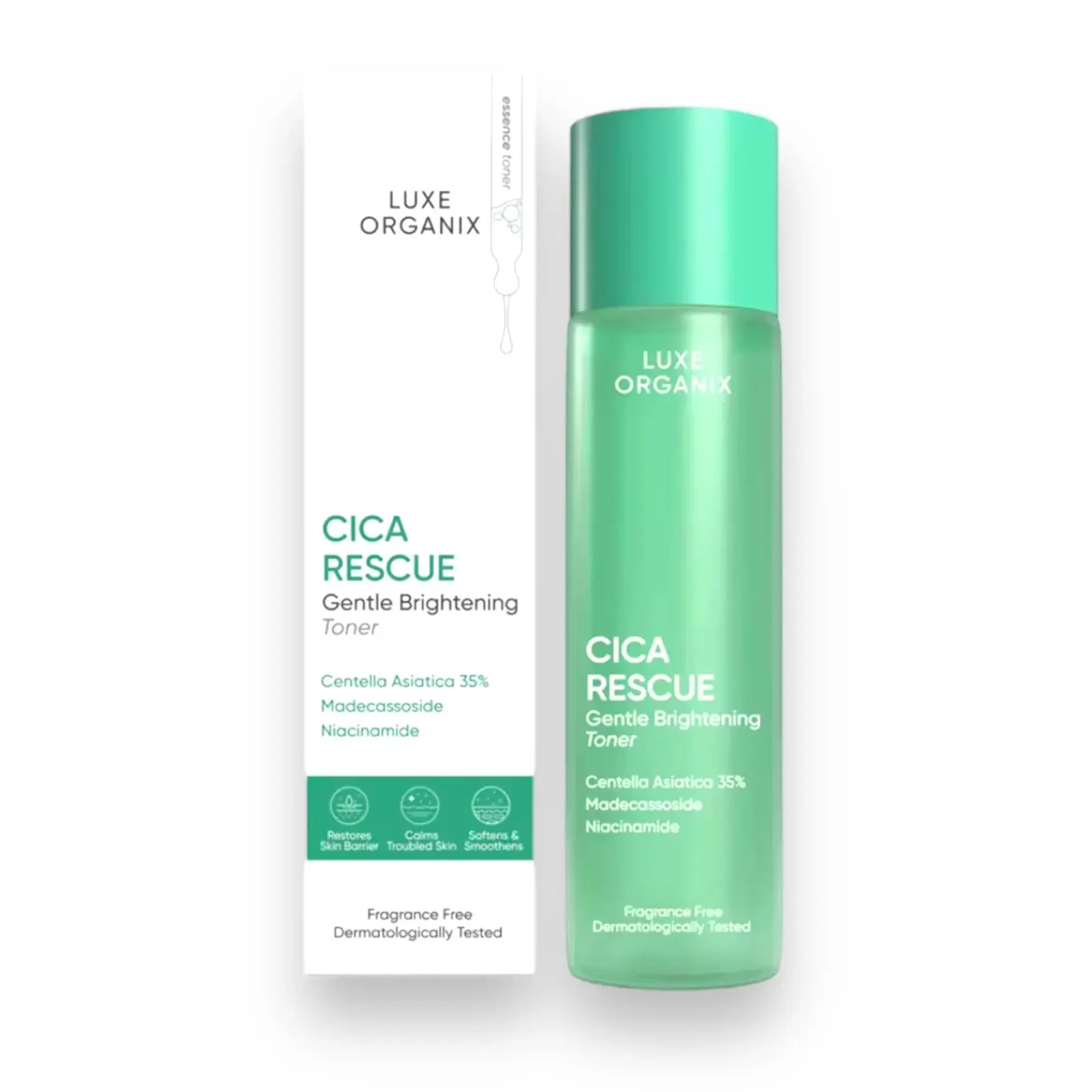 LUXE ORGANIX Cica Rescue Gentle Brightening Toner 150ml