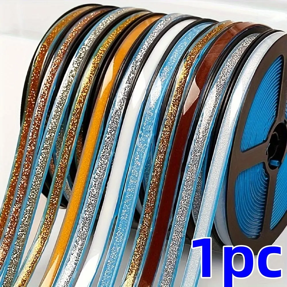 Self-Adhesive Seam Tape Roll, 118 Inch Plastic Sealing Strip for Kitchen Bathroom, Long Lasting Adhesive, Durable Strong Adhesive, Super Strong Adhesion, Modern Home Essential