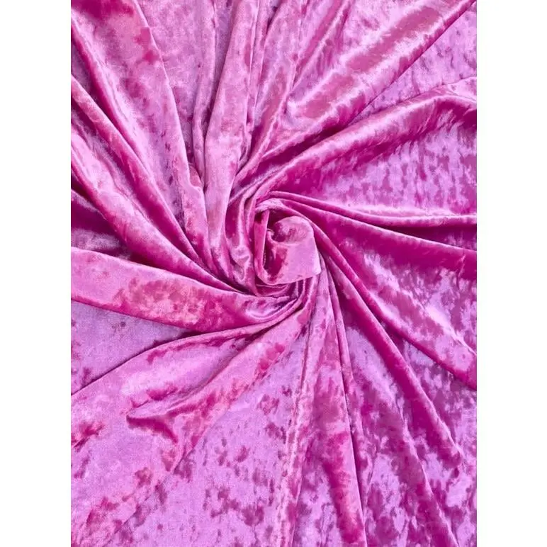 Pink Velvet Fabric
