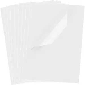 30 Sheets Transparency Film Paper, 8.5x11 Inches Transparent Film for Ink Jet Printer,  Transparencies Printing Transparent Film Sheets for Overhead Projector, Silk Screen Printing