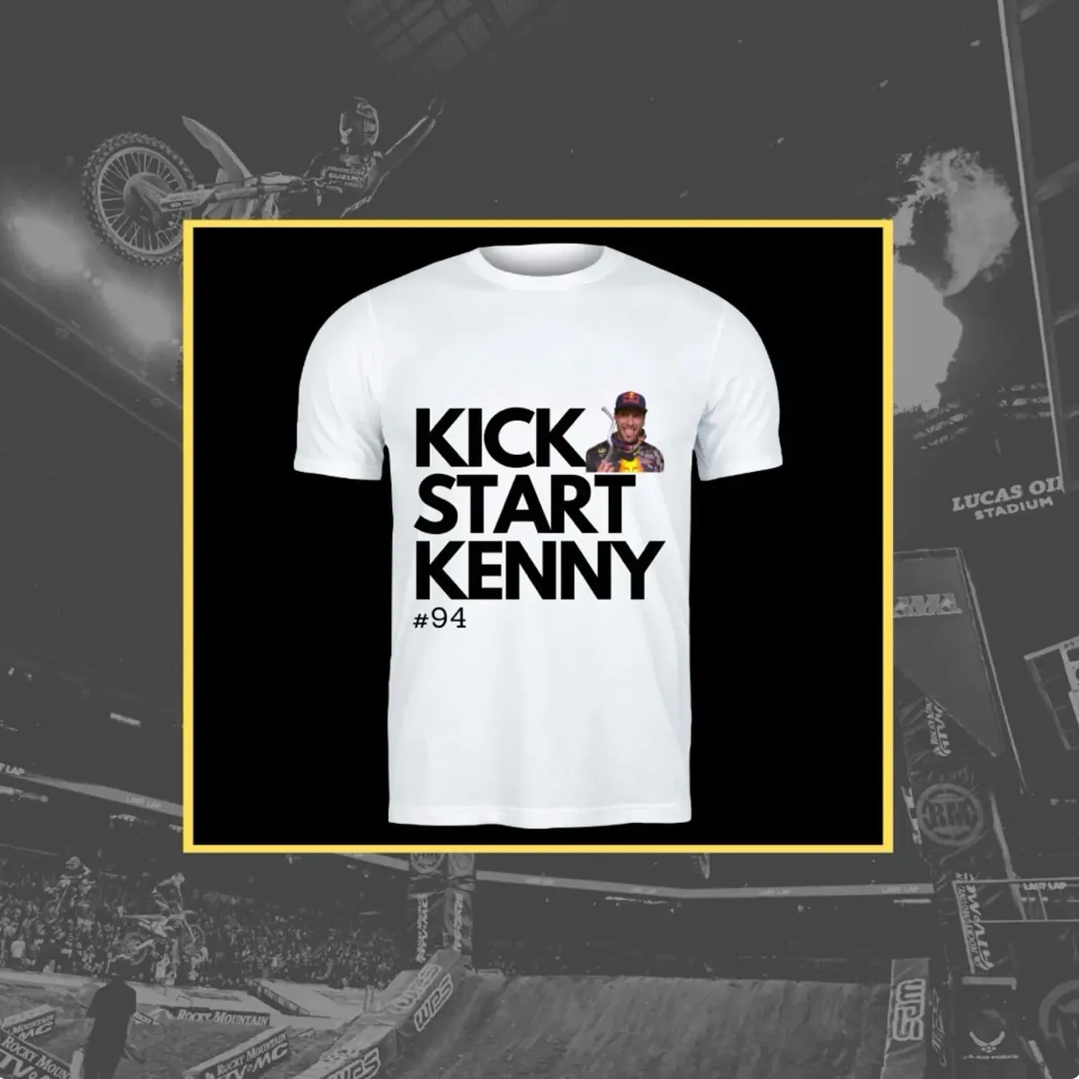 Ken Roczen T-Shirt Kickstart Kenny Supercross