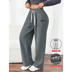 Women'S Corduroy Jogger Pants for Spring And Autumn, Featuring Solid Colors with Drawstring Pockets, Made from Soft And Comfortable Fabric, Perfect for Everyday Casual