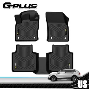 Fit for 2018-2023 Volkswagen Tigua,TPE Floor Mats All Weather Floor Mats Rubber Liners,Waterproof Anti-slip Durable Floor Mats,Car Accessories
