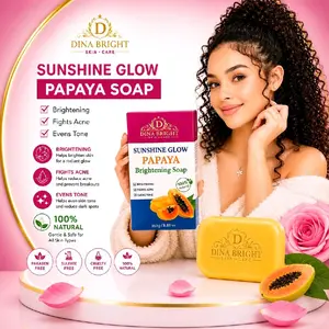 PAPAYA GLOW VITAMIN SOAP .
