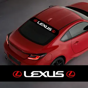 Lexus Car Window Decal Sticker, Sunshade Decoration, Exterior Personalized Accessory, Lexus Auto Styling, Durable & Easy Application