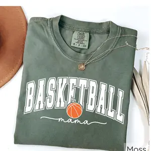 Basketball Mama Shirt - Sports Mom, Game Day & Cheer Tee