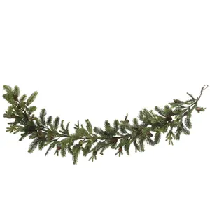 60" Pine & Pinecone Garland by Nearly Natural
