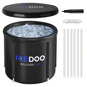 Multiple Layered Inflatable Cold Plunge Tub, 119 Gal Large Ice BathTub for Athletes, Ice Bathtub Portable Ice Plunge Tub for Outdoor, Indoor, Gyms and Cold Water Therapy Training