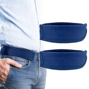 TikTokShopHolidayHaul | 2 PCS Pro Elastic No Buckle Invisible Belt for Men and Women Patented Metal Free TSA Soft Adjustable Side Tactical Belt