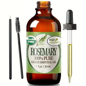 [ Christmas Gift] Pure Rosemary Essential Oil - Promotes hair growth, strengthens hair roots, improves scalp health, for hair care and hair rejuvenation
