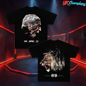 Charles Oliveira Lion Among Lions T-Shirt Charles Oliveira Shirt, Premium UFC Graphic Tee, Fighter Graphic T-Shirt, Retro Soft Cotton MMA Shirt, Perfect Gift for UFC & Sports Fans