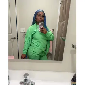 LIGHT GREEN SCRUB SET